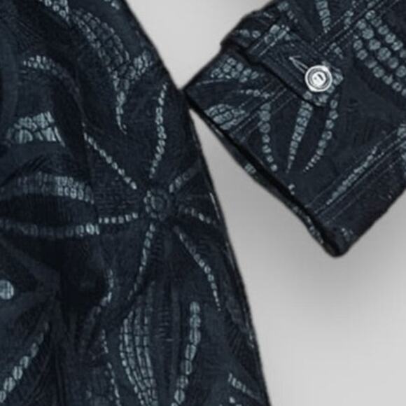 Custo Barcelona Gray/Black Coat | Size 8 - Picture 7 of 9